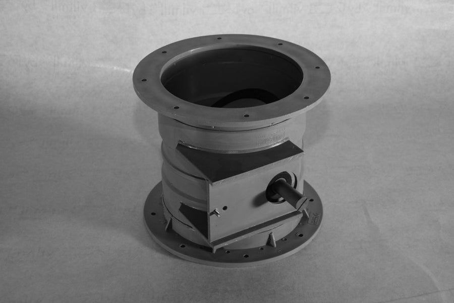 PVC Rückschlagklappe mit Muffe PVC-RSK NW 400