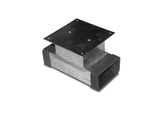 späth Flachkanal Zwischenstück mit Reinigungsöffnung FK-ZRÖ, B=180, B=mm