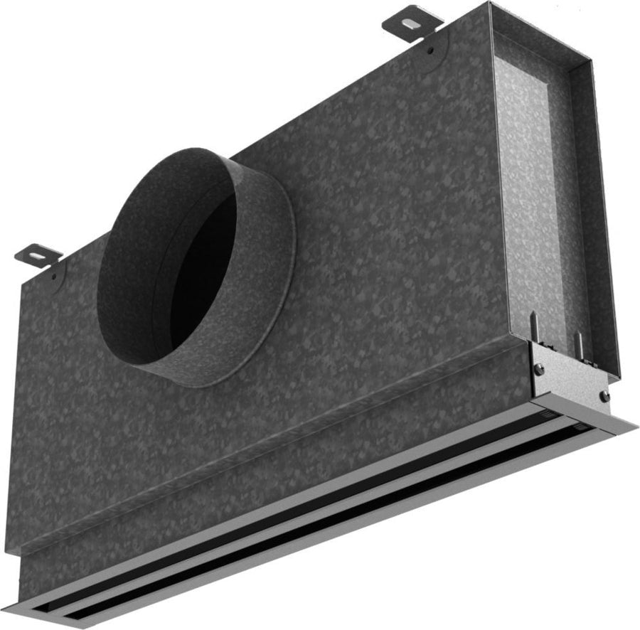 späth Schlitzauslass LK-70 2-Schlitzig, Alu eloxiert Länge 1015mm, inkl. Endstücken, ohne ASK