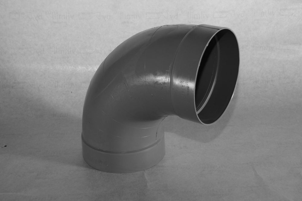 PVC Bogen 90° mit Muffe PVC-B90 NW 50