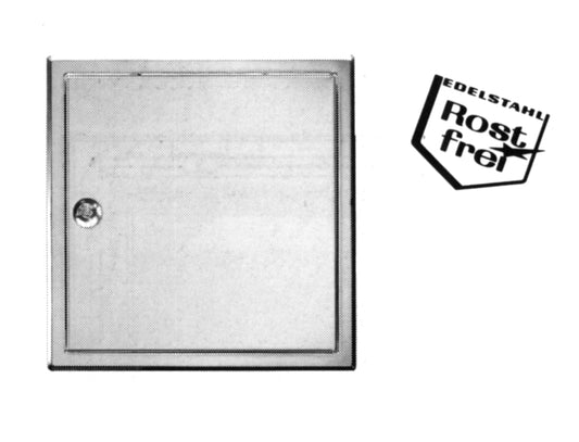 Revisionstüre SOFTLINE (weiß lackiert), BxH=500x600mm