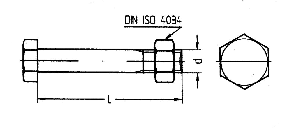 Sechskantmutter M12