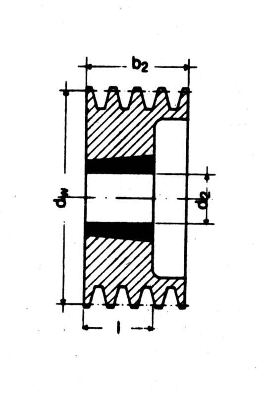 späth Taper-Spannbuchse 3020, Bohrung d2 25-75mm
