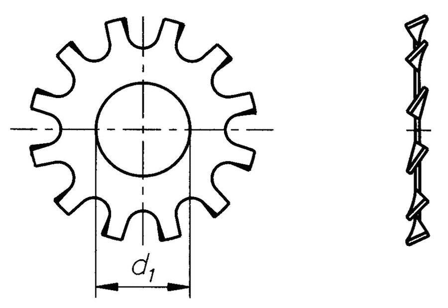 Zahnscheiben A10,5mm