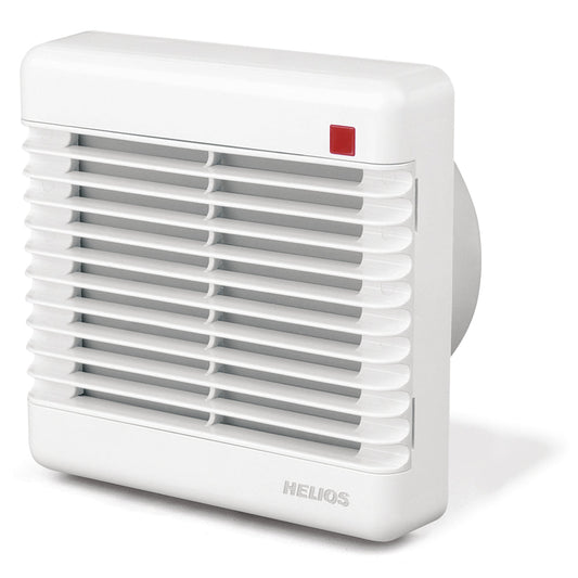 Helios HVR 150/2 E, HELIOVENT UP-Ventilator mit elektrischer Verschlußklappe