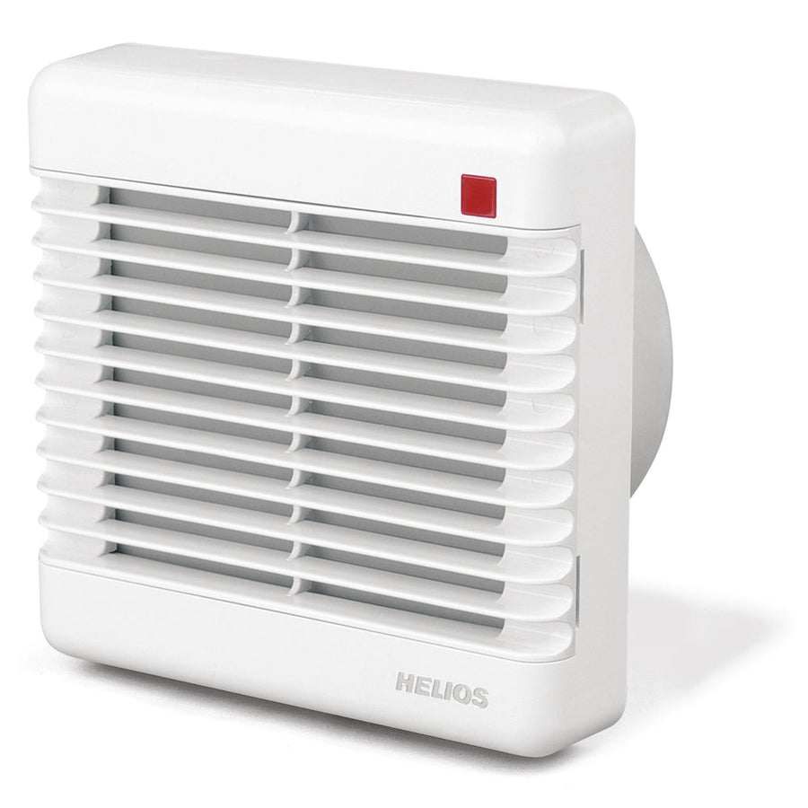 Helios HVR 150/2 E, HELIOVENT UP-Ventilator mit elektrischer Verschlußklappe