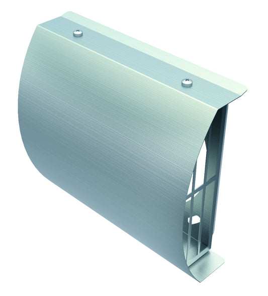 Helios IP-FBA 180, Fassadenblende  für Außenluft, aus Edelstahl DN 180