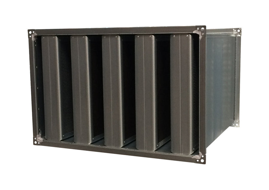 HTH Kulissenschalldämpfer KSD-K100/6, BxHxL=1200x400x1500mm