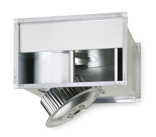 Helios KVD 225/4/50/25 EX, Kanalventilator, EX-geschützt, Drehzahlsteuerbar nach Richtlinie 94/9 EG, II 2G