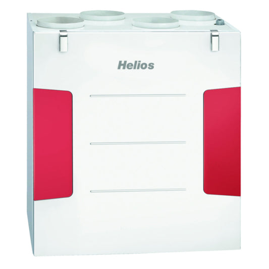 Helios KWL EC 200 W ET R, Lüftungsgerät rechts mit WRG EC-Motoren, Enthalpie Tauscher Auto-Bypass und Web-Server