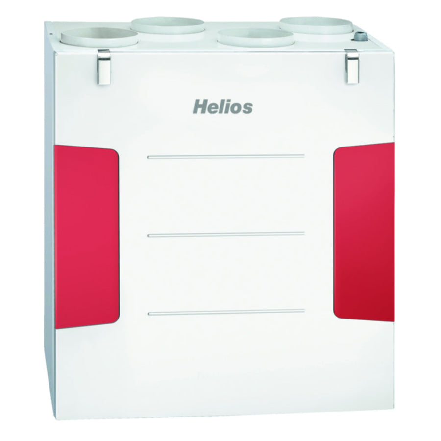 Helios KWL EC 200 W ET R, Lüftungsgerät rechts mit WRG EC-Motoren, Enthalpie Tauscher Auto-Bypass und Web-Server