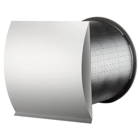 Helios KWL 60 RS lackiert, Rohbauset best. aus Wandhülse, Bauschutzdeckel, Ausßenfassade