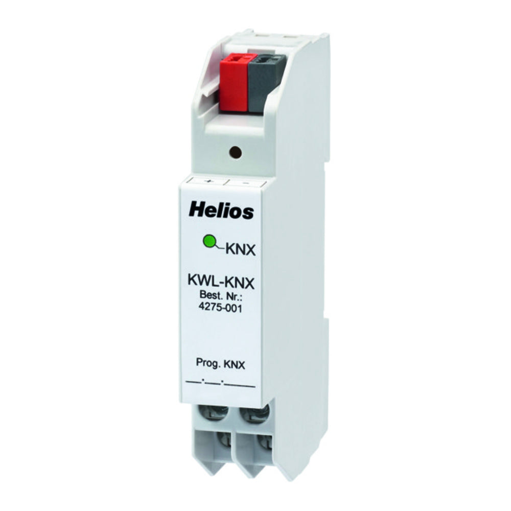 Helios KWL-KNX, KNX Busmodul für Helios easycontrols und für Schaltschrankmontage