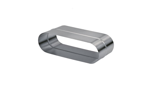 m+a Muffe MFO oval, BxH=1670x450mm, Einbaulänge=180mm