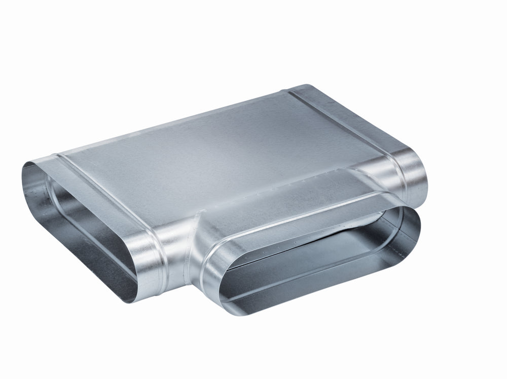 m+a Abzweig ATHO oval, horizont., b1xh1=1800x500mm, für Abzweig b2xh2=1800x500mm, Einbaulänge=1900mm