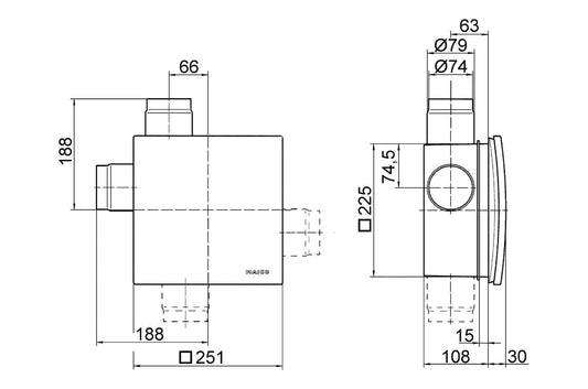Maico Ventilatoreinsatz ER 100 VZ