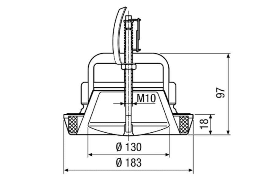 Maico Tellerventil, Brandschutz TB 15
