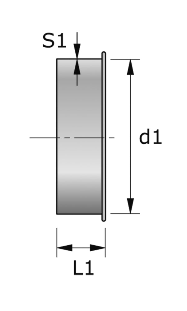 Metu-Form Stutzen (Parallelflansch-System) NW 900