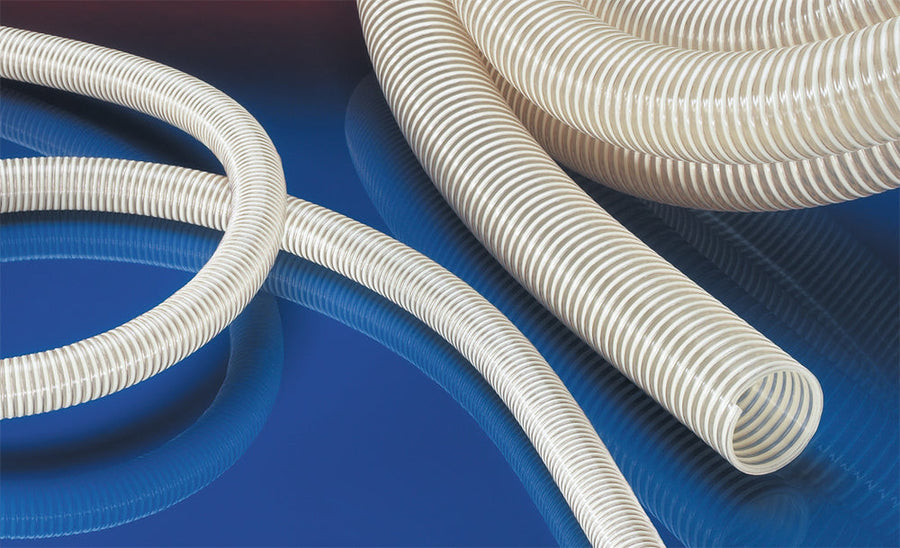 Norres Kunststoffschlauch, antist., schwer, DN 90mm, L= 30m, NORPLAST® PUR-C 386 AS