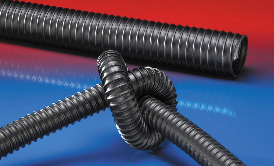 Norres PU Saugschlauch, leitfähig + mittelschwer, DN 140mm, L: 10m, AIRDUC® PUR 351 EC
