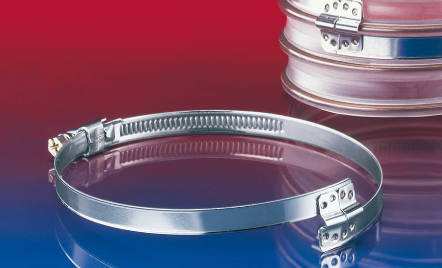 Norres Brückenschelle zur Befestigung von gewellten Spiralschläuchen, DN 230-235mm