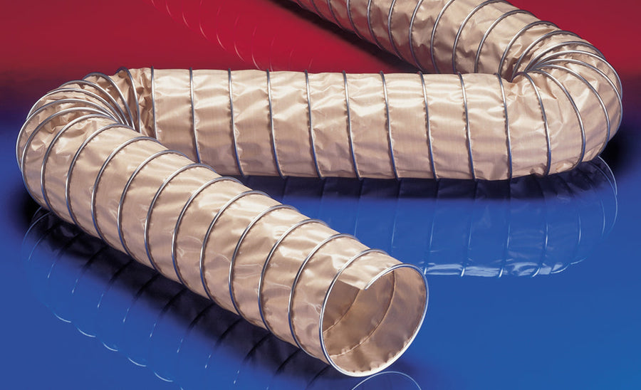 Norres Lebensmittelschlauch, chemikalienbest., DN 130mm, L: 3m, CP PTFE-INOX 475 FOOD