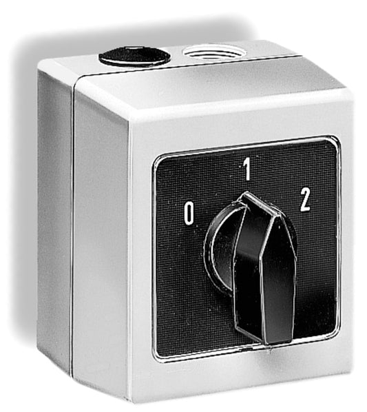 Helios PGWA 12, Polumschalter für Motoren mit getrennter Wicklung, 3-PH 400 V, max. 12 A,IP 65