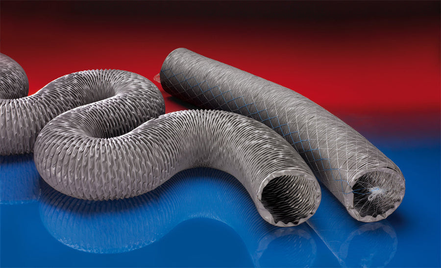 Norres Lüftungsschlauch, hochflexibel (+120°C), DN 180mm, L= 7,5m, PROTAPE® PVC 371 HT