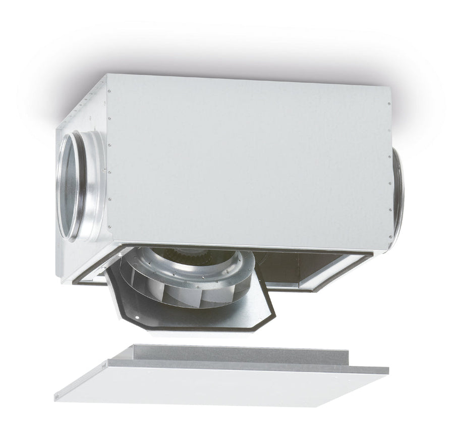 Helios SILENTBOX SB EC 250 mit EC-Motor, 220-240V, stufenlos steuerbar, schallgedämmtes Gehäuse