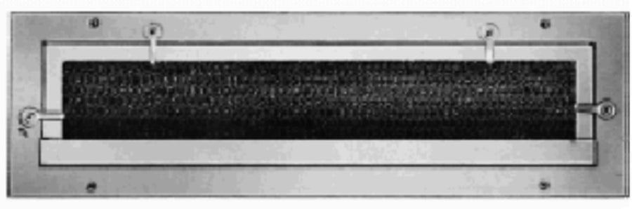 Schako Fettfanggitter Typ FW, 815x205mm