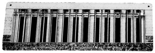 Schako Kompaktgitter KG-Q 15 aus Edelstahl, Abm. LxH=515x115mm