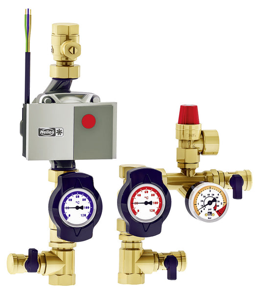 Helios SEWT-H, Hydraulikmodul mit Sicherheitsbaugruppe, A-Gefäss und Steuerung