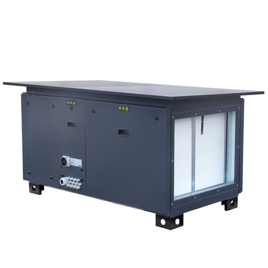 S&P Zuluftgerät CAIT-88 M5 E90 PRO-REG R OI mit E-Heizregister, wetterfest