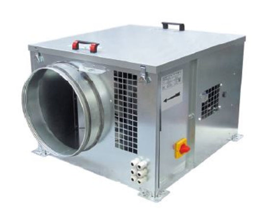 S&P Lüftungsbox CRCB-400 ECOWATT ASR mit EC-Motor, 230V, DN400, ASR
