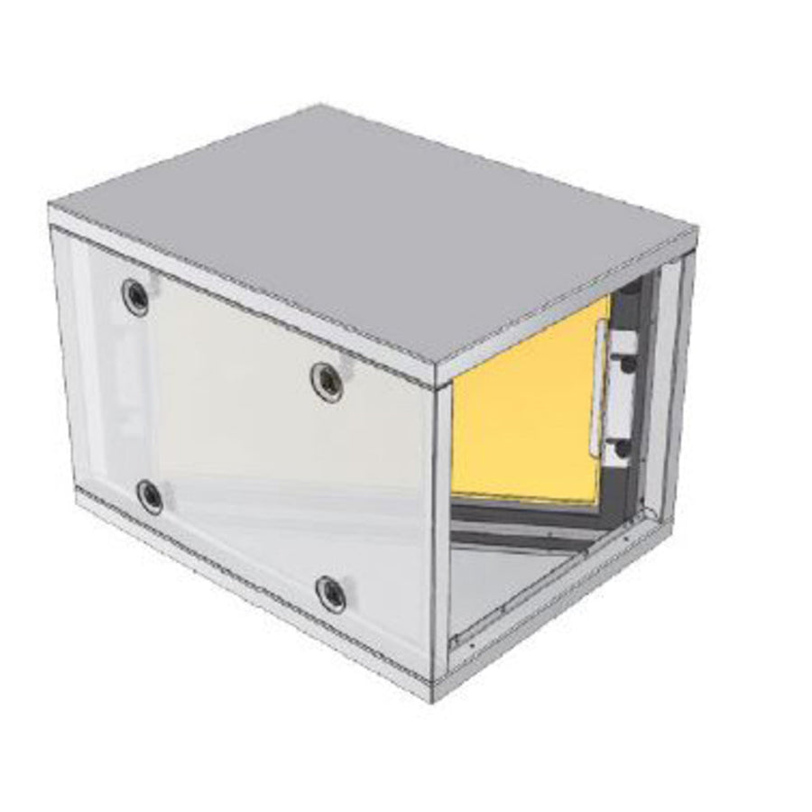 S&P Luftfilterbox FBLHE 54 V (Leergehäuse für Z-Line-Filterkassetten), vertikal