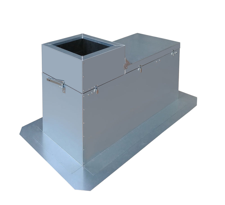S&P JAAL-AST-125 Bodenplatte mit Anschlussstutzen DN125