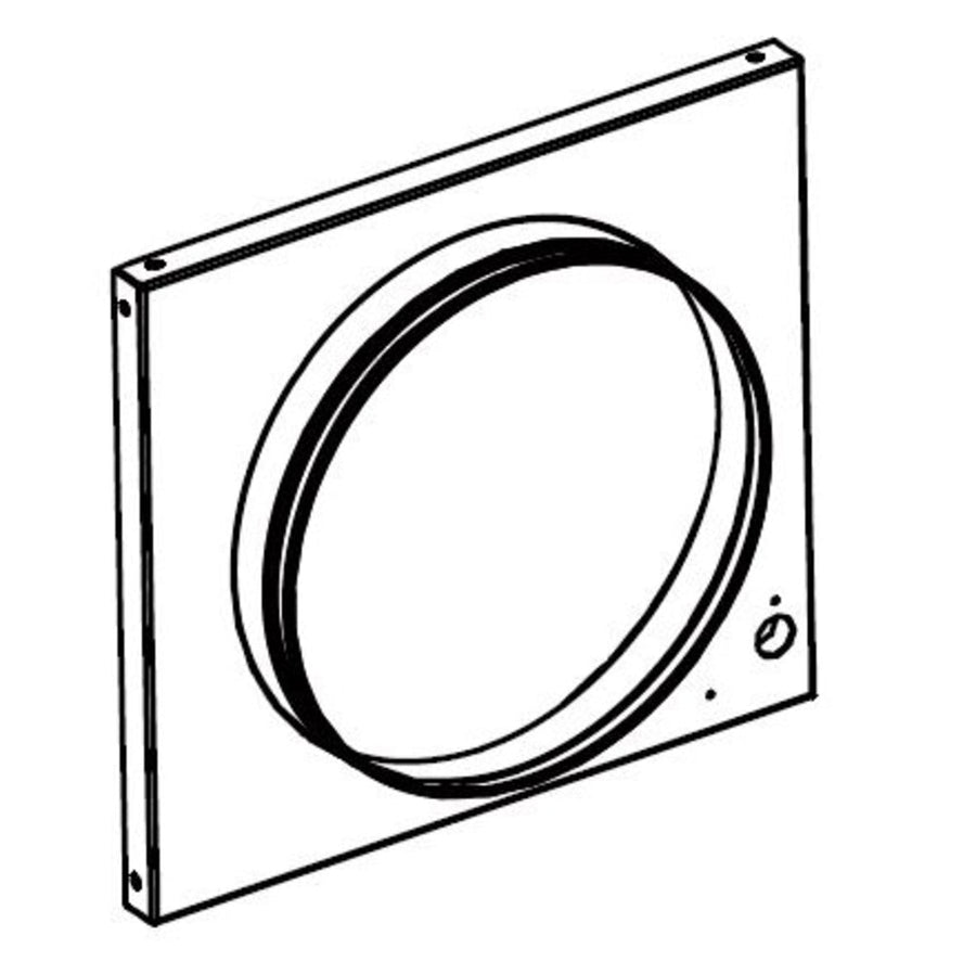 S&P Paneelstutzen KIT IC/OC HE 40/45 H horizontal, DN450 (VPE = 2 Stück)