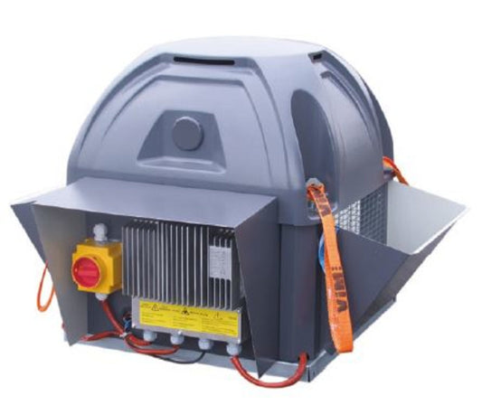 S&P Dachventilator TNVB-400 ECOWATT ASR mit EC-Motor, 230V, vertikal, ASR