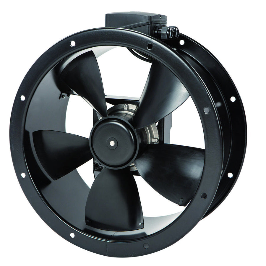 S&P Axial-Rohrventilator TXBR-400 ECOWATT mit EC-Motor, 230V, DN400