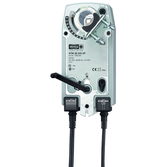 Helios 24 V DC, IP 54 Klappen-Stellmotor, 20 Nm