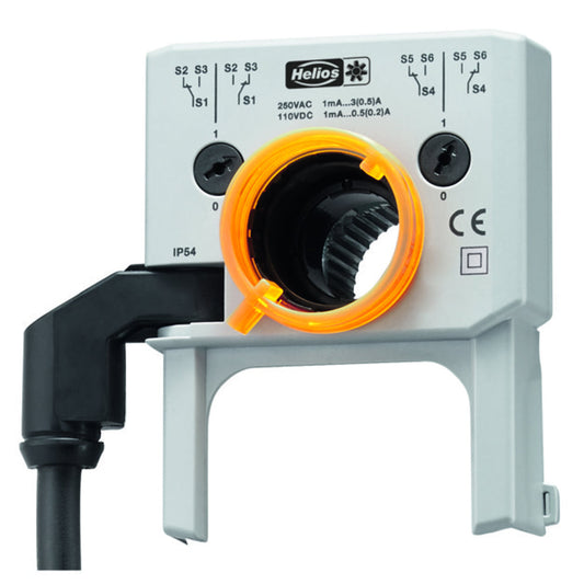 Helios STM 2P, Hilfsschalter zu STM10  230V zwei potentialfreie Kontakte