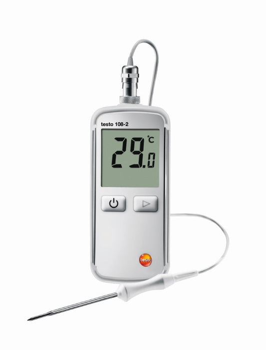 testo 108-2  - Temperaturmessgerät mit arretierbarem Fühler