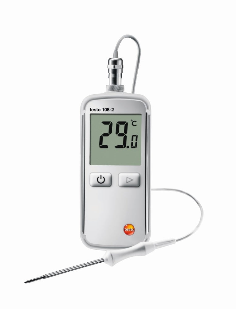 testo 108-2  - Temperaturmessgerät mit arretierbarem Fühler