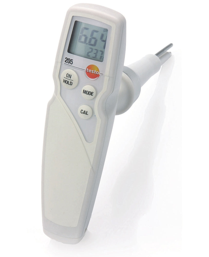 testo 205 - pH- /Temperatur-Messgerät für halbfeste Medien