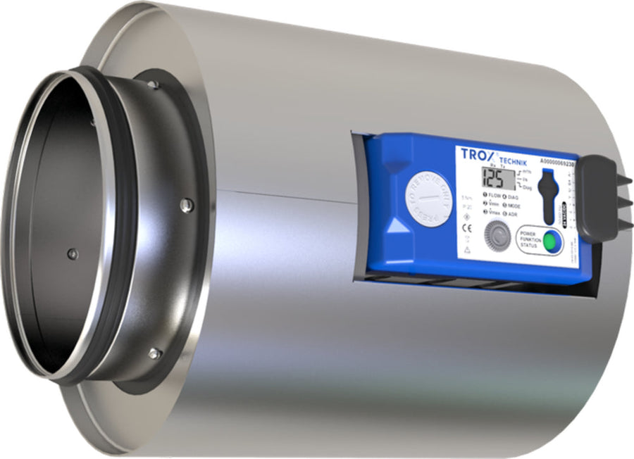 Trox VVS-Regelgerät-TVE-D/160/D2/EASY-Volumenstrombereiche