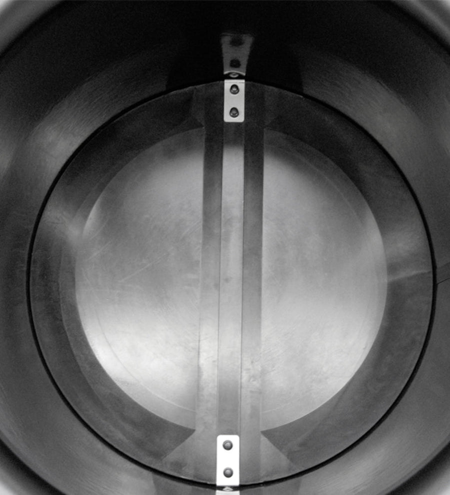 Ventaflex Drosselklappe NW355, aus dämmendem, glattflächigem PU-Hartintegralschaum