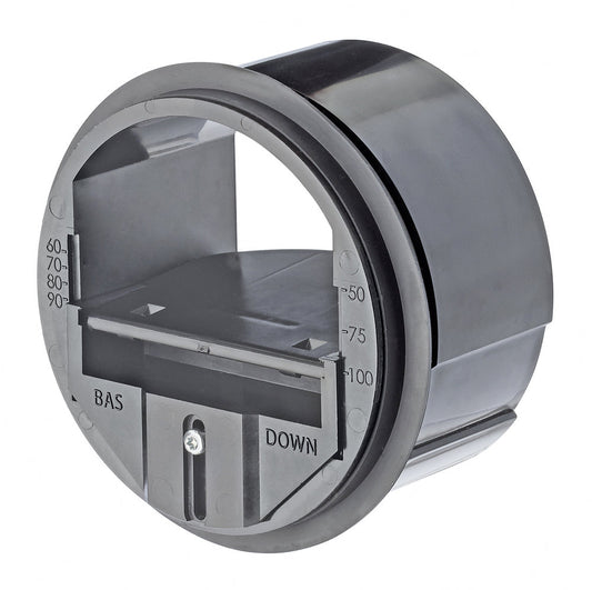Helios VKH  80/15-50, Volumenstrom-Konstanthalter DN  80 mm einstellbar 15-50 m³/h