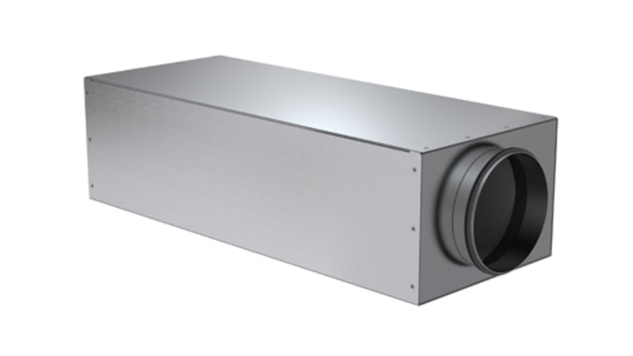 Zehnder Kastenschalldämpfer CSI 550, DN 200, Länge 700 mm zentrisch